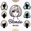 Blonde wigs